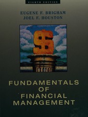 Cover of: Fundamentals of financial management by Eugene F. Brigham