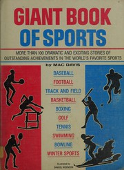 Cover of: The giant book of sports.