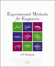 Cover of: Experimental Methods for Engineers by J.P. Holman