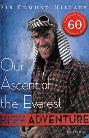 Cover of: High adventure: our ascent of the Everest