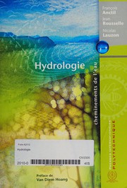 Hydrologie by François Anctil
