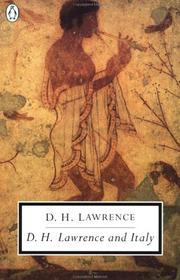 D.H. Lawrence and Italy by David Herbert Lawrence