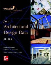 Cover of: Time-Saver Standards for Architectural Design Data, CD-ROM