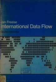 Cover of: International data flow