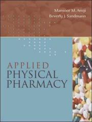 Cover of: Applied physical pharmacy