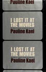 Cover of: I lost it at the movies