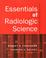 Cover of: Essentials of Radiologic Science