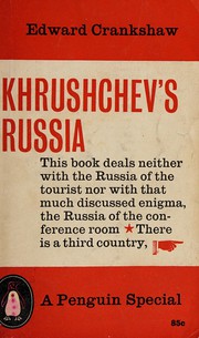 Cover of: Khruschev's Russia
