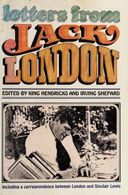 Cover of: Letters from Jack London