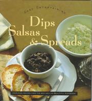 Cover of: Dips, Salsas, and Spreads (Easy Entertainment Series)