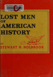 Cover of: Lost men of American history
