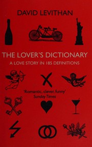 Cover of: The lover's dictionary