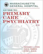 Massachusetts General Hospital guide to primary care psychiatry