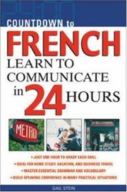 Cover of: Countdown to French: learn to communicate in 24 hours