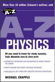 Schaum's A-Z physics