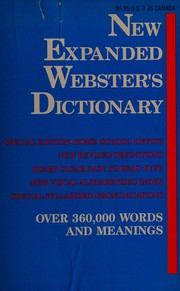 Cover of: New expanded webster's dictionary