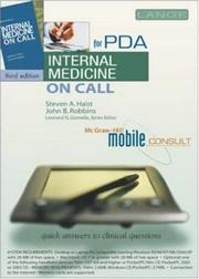 Internal medicine on call : for PDA