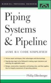 Piping systems & pipeline : ASME code simplified