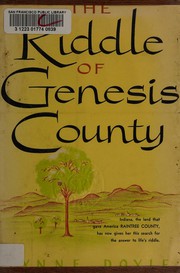 Cover of: The riddle of Genesis County