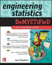 Engineering statistics demystified