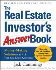 Cover of: The real estate investors answer book: money-making solutions to all your real estate questions
