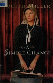Cover of: A simple change