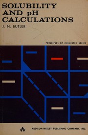 Solubility and pH calculations by James Newton Butler