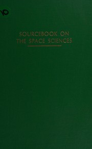 Sourcebook on the Space Sciences by Samuel Glasstone