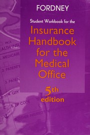 Cover of: Student workbook for the insurance handbook for the medical office