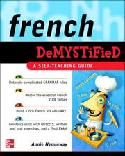 Cover of: French Demystified