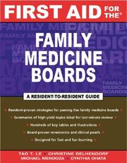Cover of: First Aid for the Family Medicine Boards (First Aid)