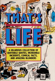 Cover of: Thats life