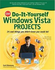 CNET do-it-yourself Windows Vista projects : 24 cool things you didn't know you could do!