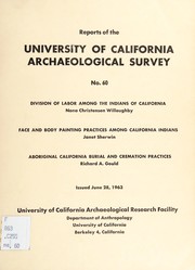 Cover of: Check list and index to reports of the University of California Archaeological Survey, nos. 32 (1955) to 74 (1968): check list of contributions of the Archaeological Research Facility of the Department of Anthropology, nos. 1 (1965) to 14 (1972); other information on activities of the survey and facility, 1948-1972