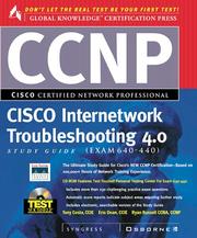 Cover of: Ccnp Cisco Internetwork Troubleshooting Study Guide 4.0 Study Guide, Exam 640-440