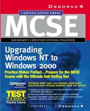 Cover of: MCSE Migrating from Microsoft Windows NT 4.0 to Microsoft Windows 2000 Study Guide (Exam 70-222) (Book/CD)