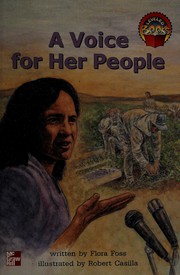 Cover of: A voice for her people
