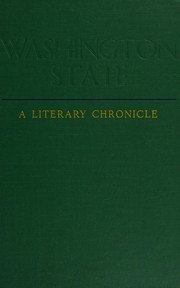Cover of: Washington State: a literary chronicle