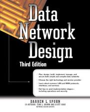 Data network design by Darren L. Spohn