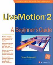 Cover of: LiveMotion 2 by Simon Dabkowski