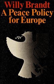 Cover of: A peace policy for Europe