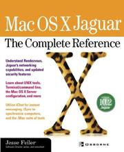 Mac OS X v10.2 Jaguar : the complete reference