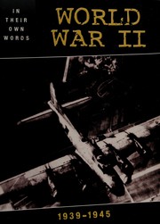 Cover of: World War II: in their own words