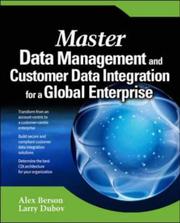 Master data management and customer data integration for a global enterprise