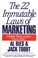 Cover of: The 22 Immutable Laws of Marketing