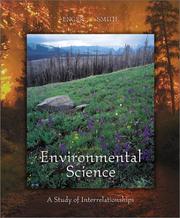 Environmental science by Eldon D. Enger, Richard J. Kormelink, Bradley F. Smith