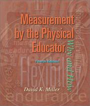 Cover of: Measurement by the physical educator: why and how
