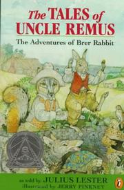 Cover of: Tales of Uncle Remus: The Adventures of Brer Rabbit (Tales of Uncle Remus)