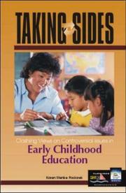 Cover of: Taking Sides: Clashing Views on Controversial Issues in Early Childhood Education (Taking Sides: Early Childhood Education)