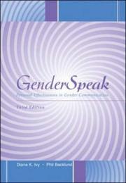 Cover of: GenderSpeak: personal effectiveness in gender communication